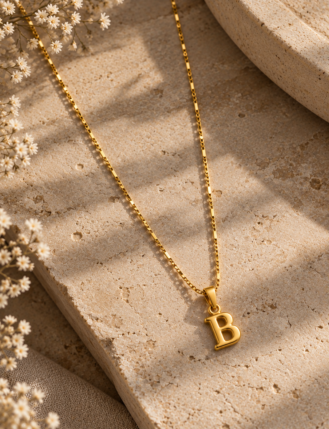 Colgante con inicial