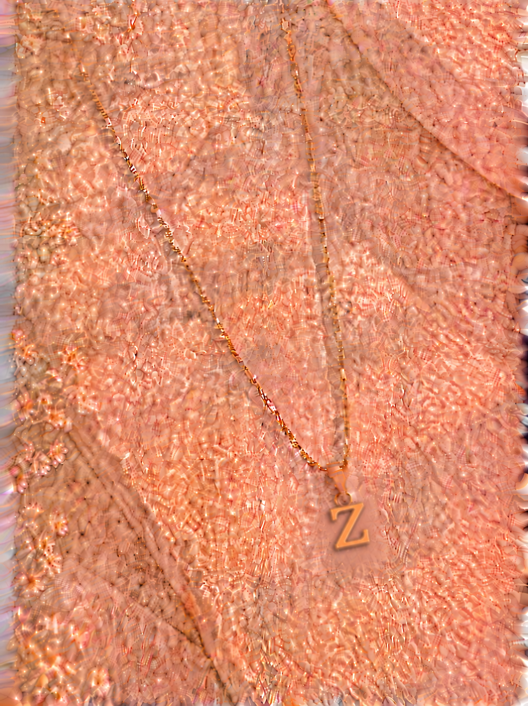 Colgante con inicial