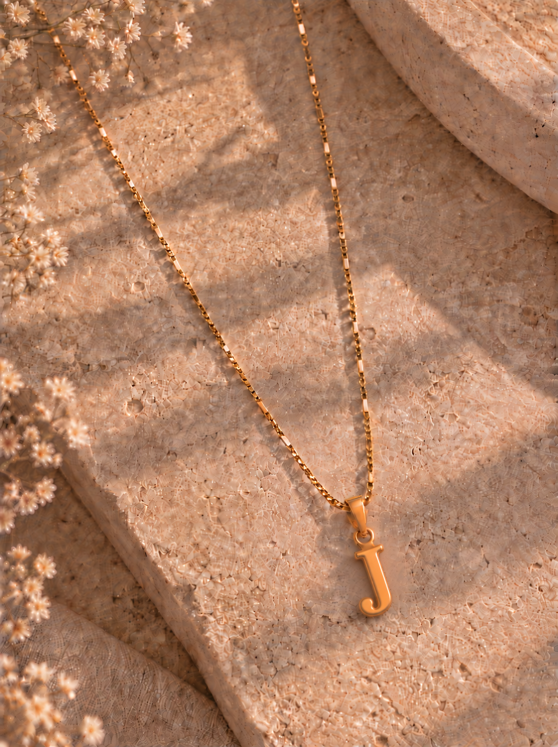 Colgante con inicial