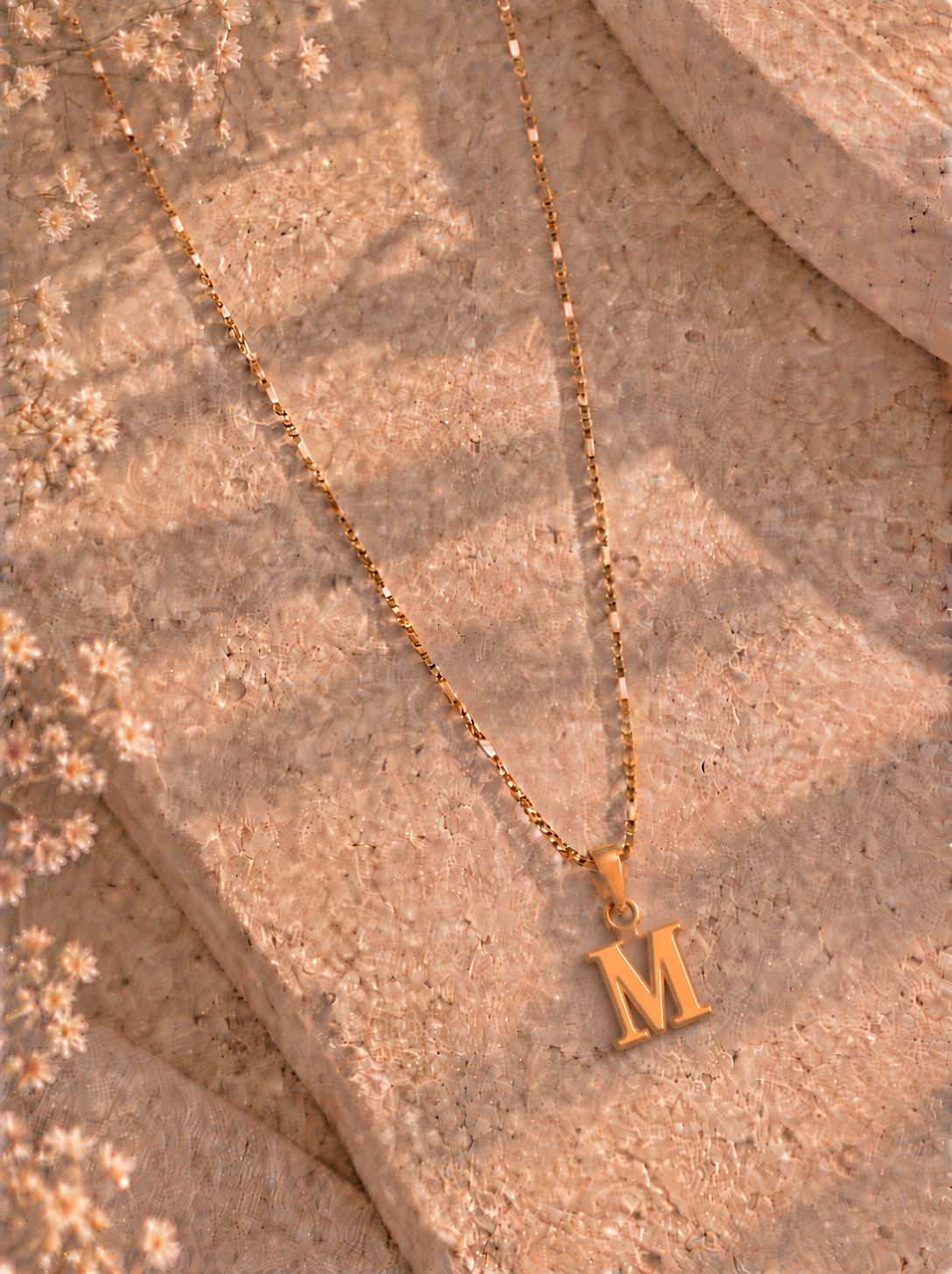Colgante con inicial