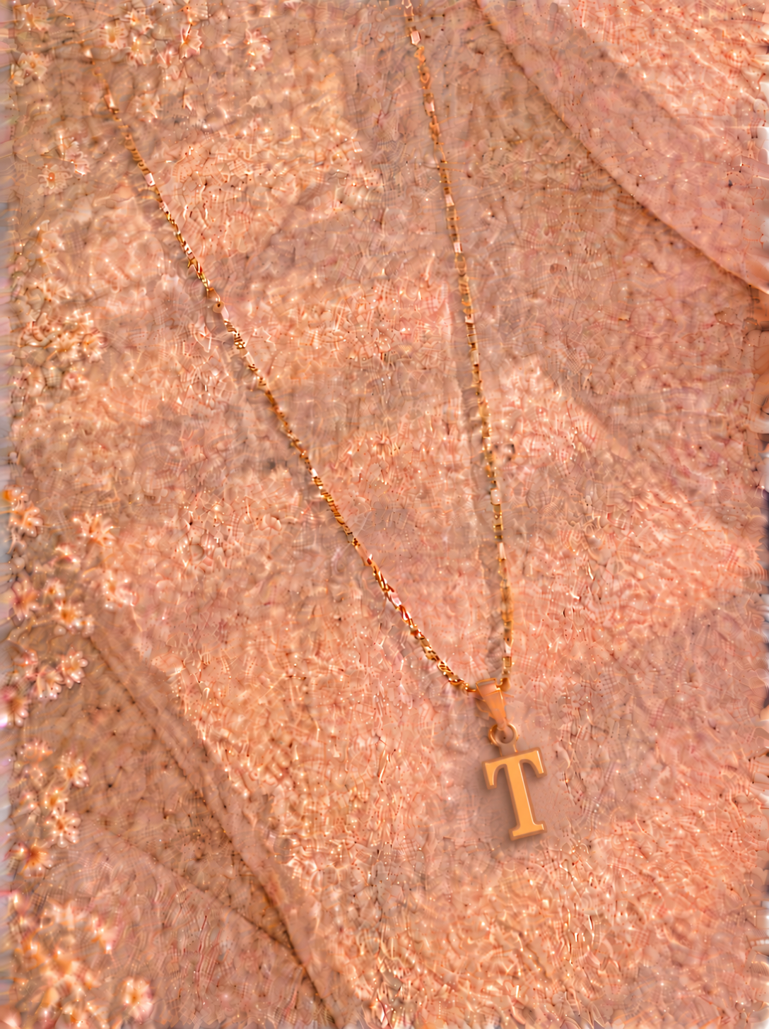 Colgante con inicial