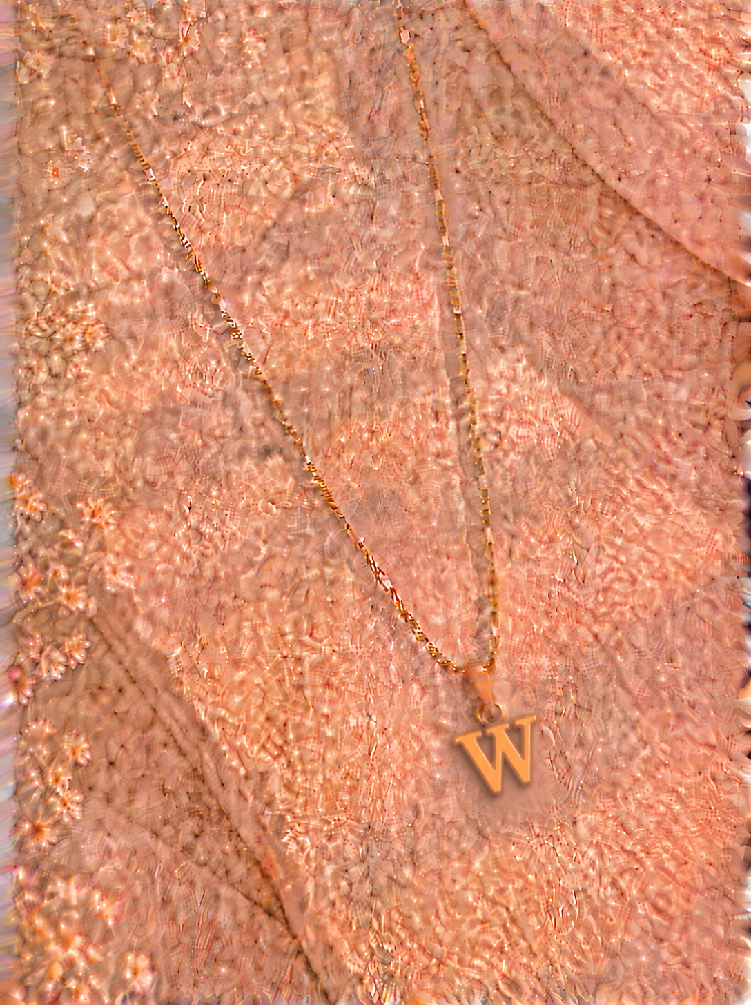 Colgante con inicial